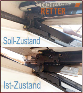 ROTO FENSTERFLÜGEL IST SCHWER ZU ÖFFNEN - Dachfenster Retter