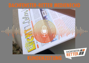alt="MEDIENECHO DACHFENSTER-RETTER: Kundenzeitung im Briefkasten"